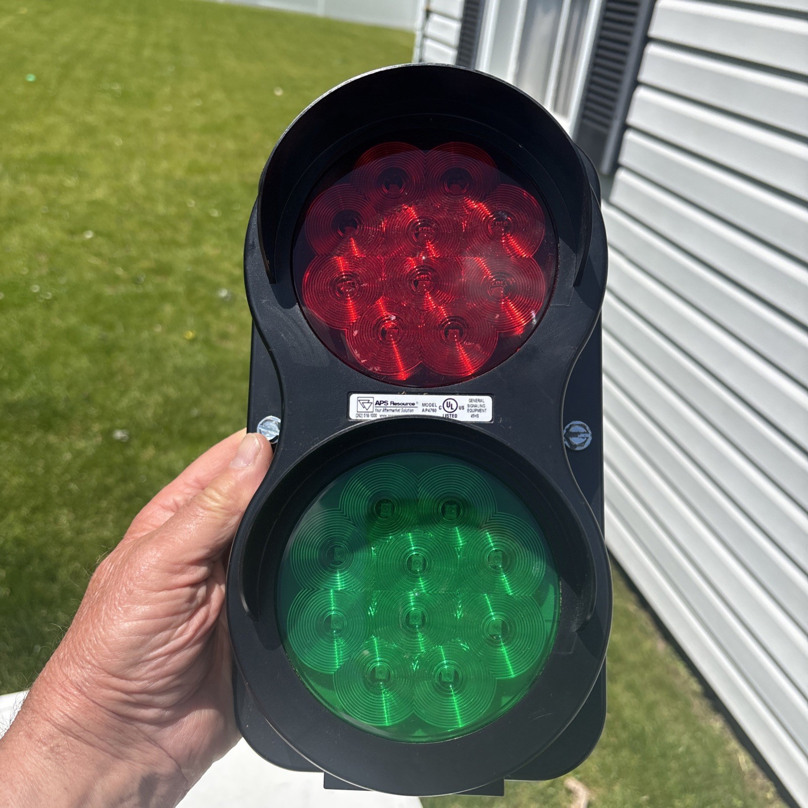 APS Traffic Control Visual Signaling Light Red & Green Truck Loading Dock LED