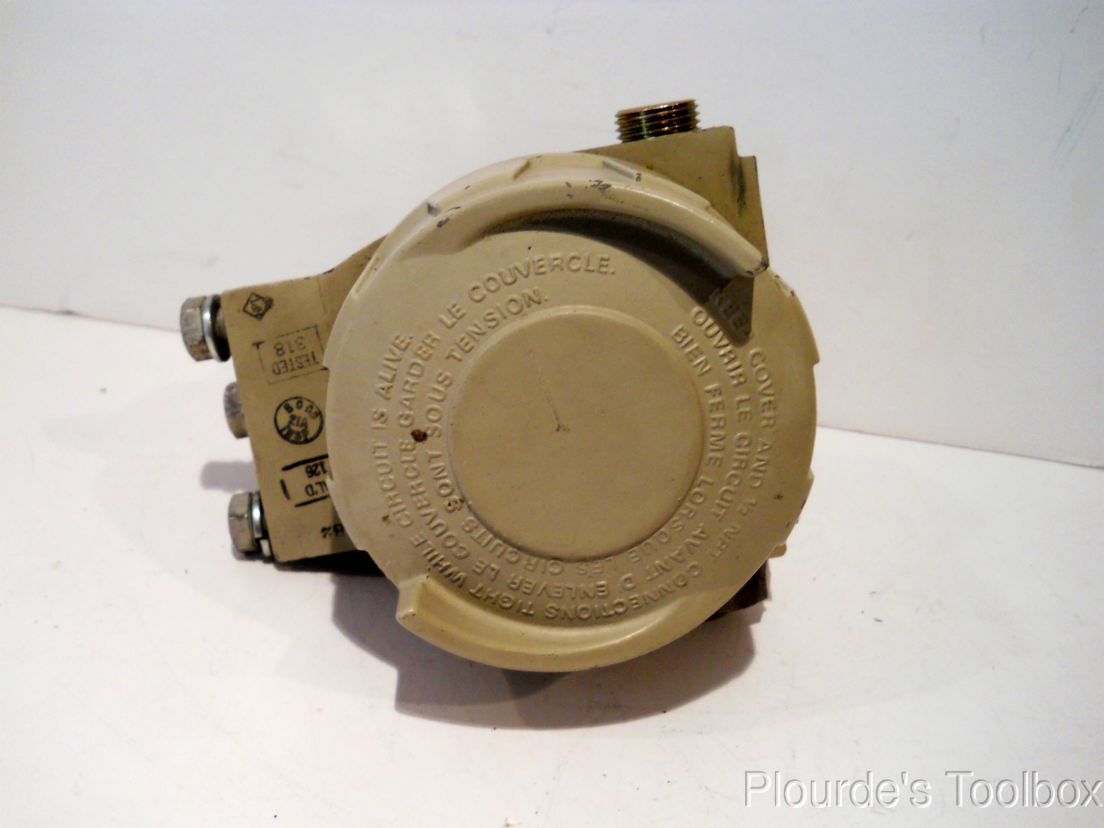 Unused Bailey Series 10K 1/2″ NPT Gage Press Transmitter KA11311, 50 PSIG