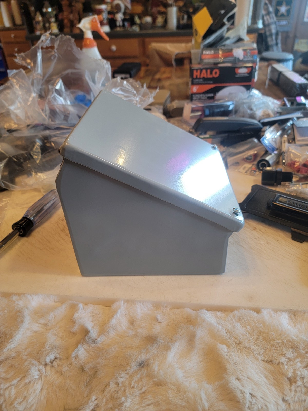 HOFFMAN NVENT C8C8 Mild Steel Type 12 Consolet Enclosure 8.00×8.00×7.09