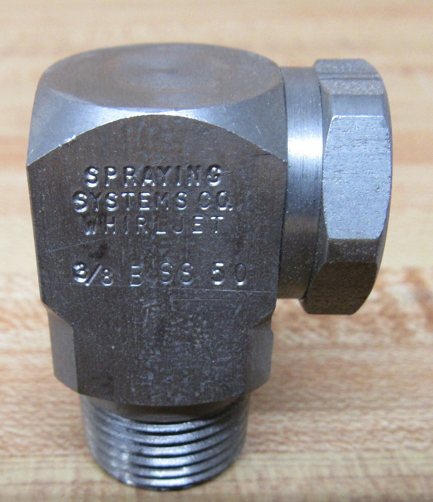 S.S. 3/8 B SS 50 Whirl Jet Nozzle 38BSS50 (Pack of 3)