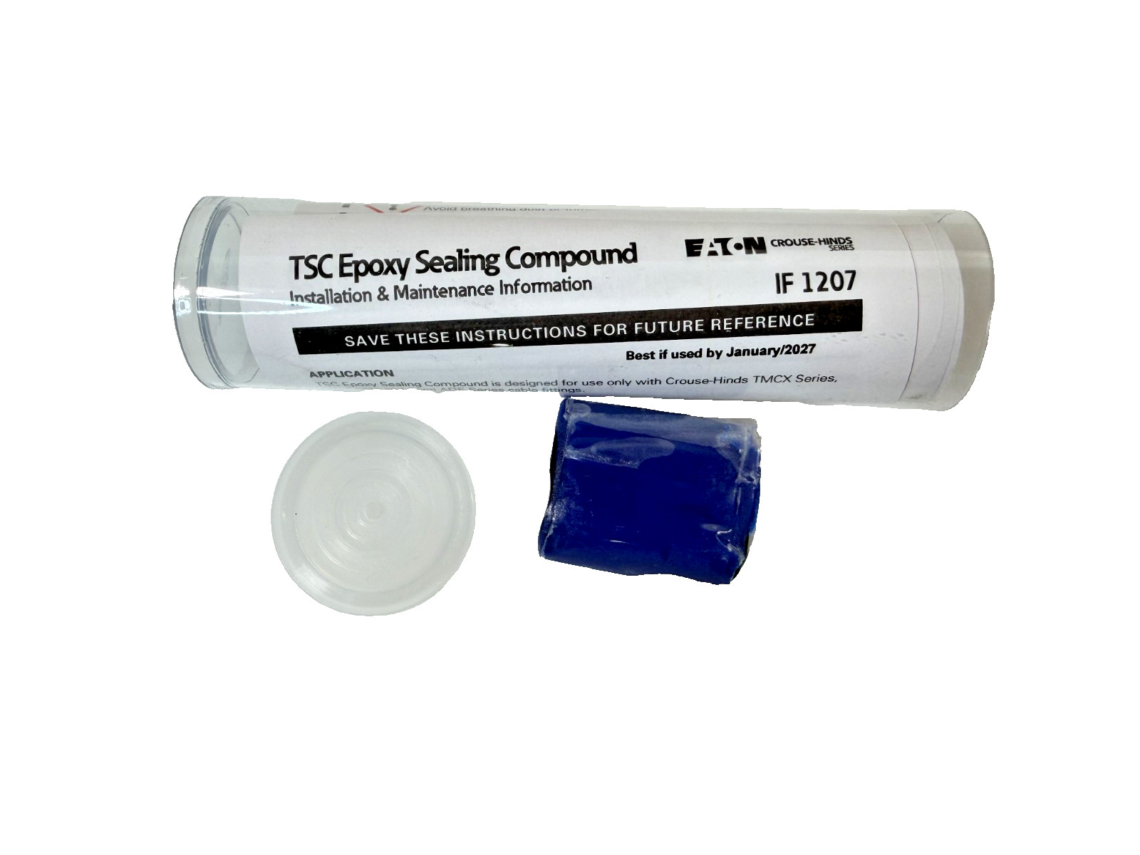 (QTY. 10) EATON Crouse-Hinds TSC05 0.5OZ Epoxy Sealing Sealer Compound EXP 2027