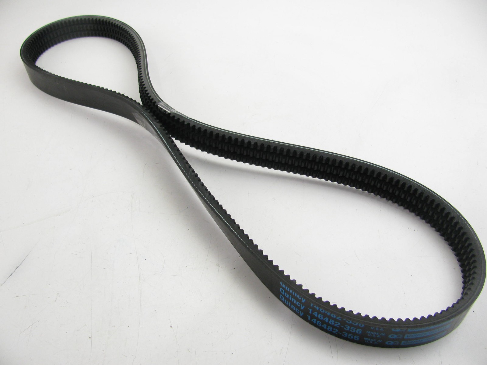 Genuine OEM Quincy 146482-356 Air Compressor Belt, 3 BELT POWERBAND, 3VX, 56″