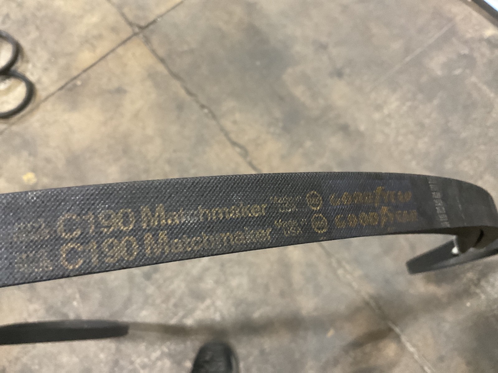 Goodyear C190 Matchmaker V-Belt 7/8″ x 194″ Industrial V-Wedge Belt #02E7