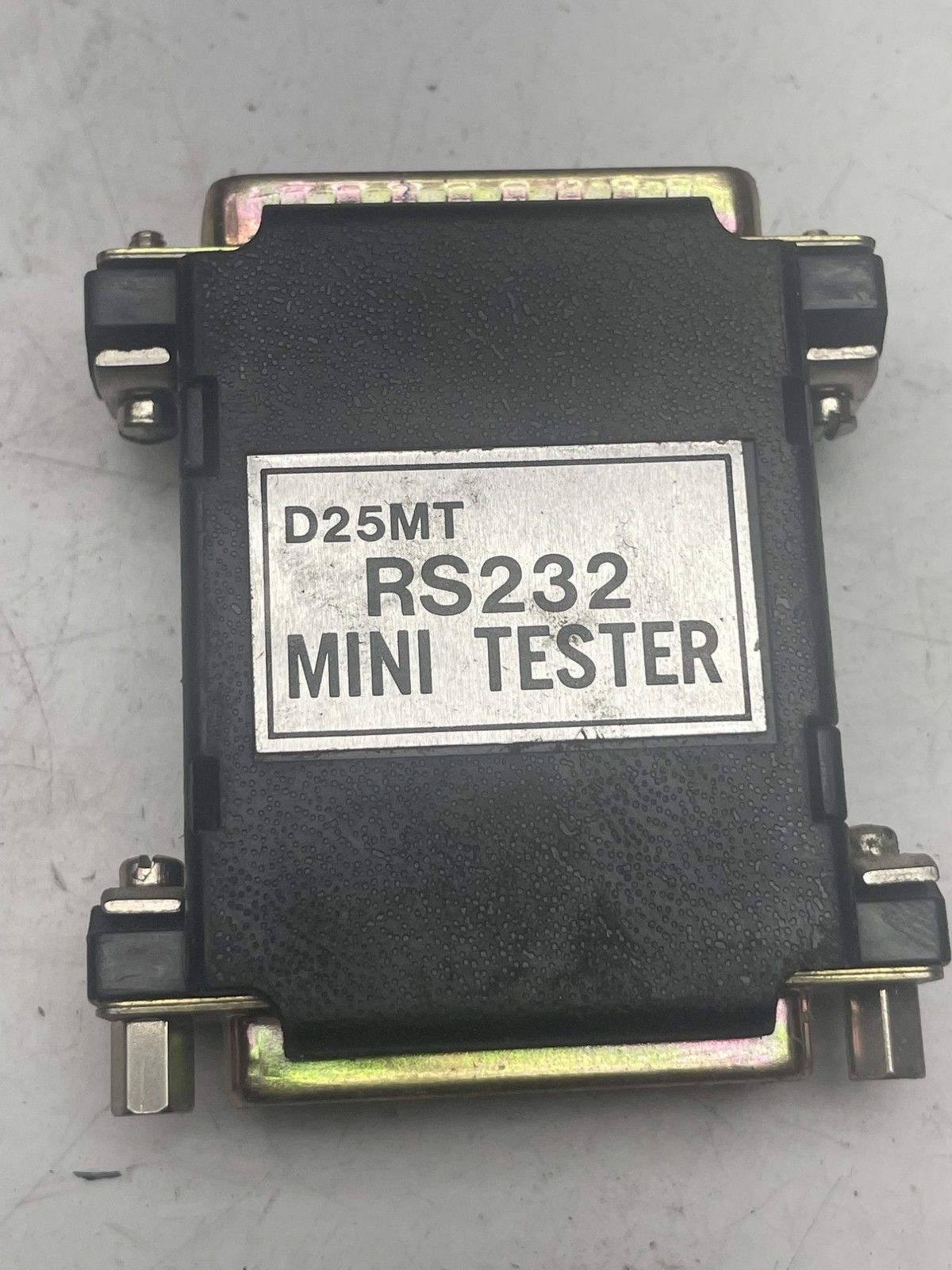 INDUSTRIAL SPARE RS232 MINI TESTER CONNECTOR UNMP