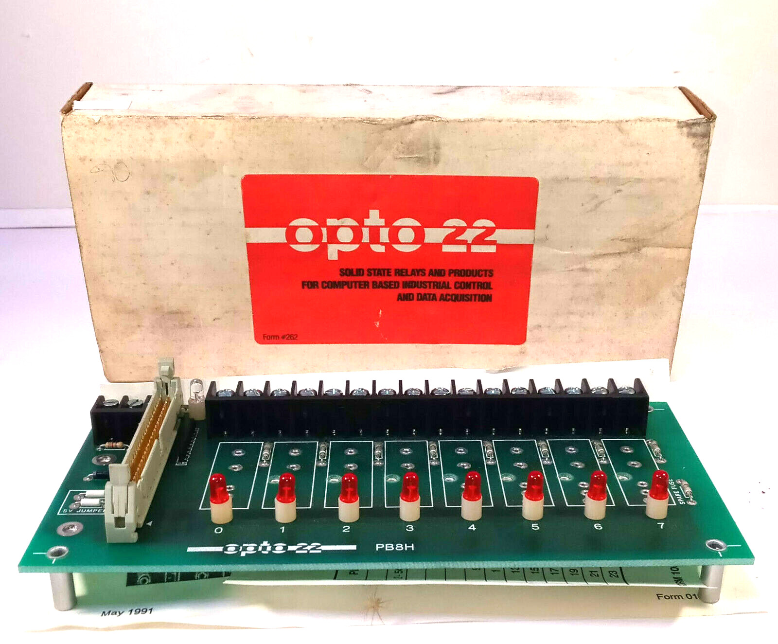 1 NEW OPTO 22 PB8H PROGRAMMABLE LOGIC CONTROLLER NIB ***MAKE OFFER***