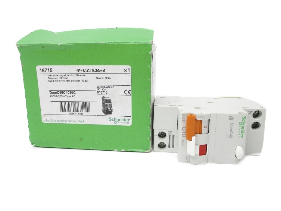 SCHNEIDER ELECTRIC 16715 DOMC45C1030C 10A 230V NSMP