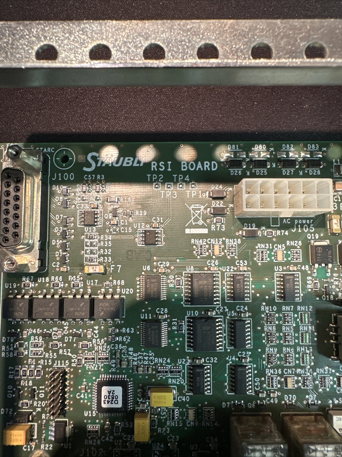 STAUBLI RSI D13167575A Control Module For CS8 C with D23163000 A Card