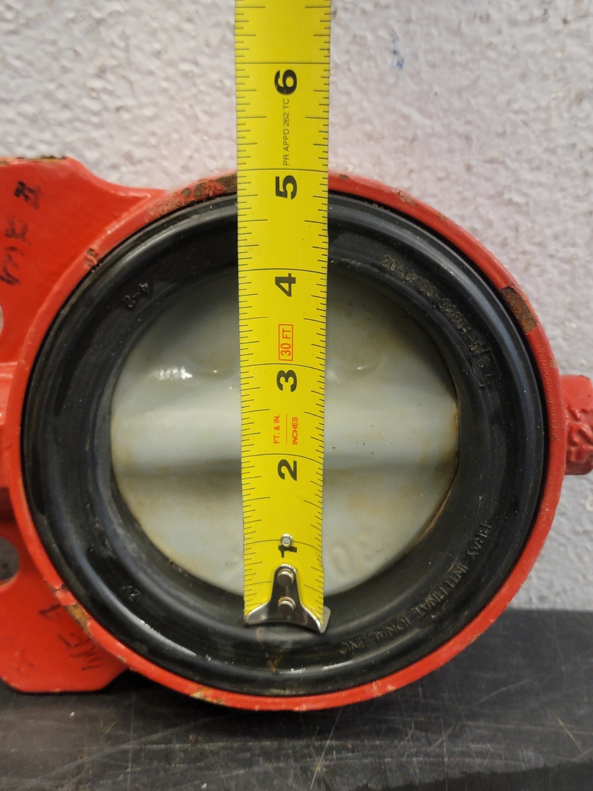 BRAY 4″ BUTTERFLY VALVE SERIES 30 Used A4