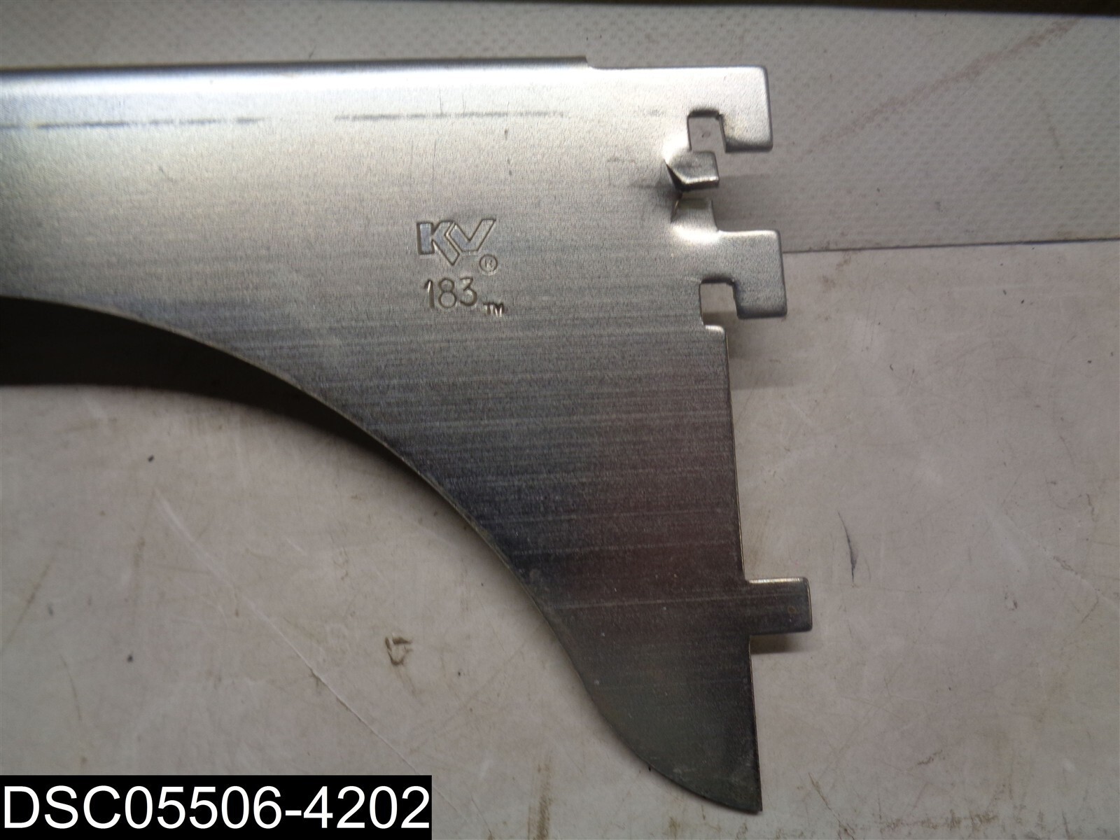 QTY=7: KV 186 12″ Shelf Brackets