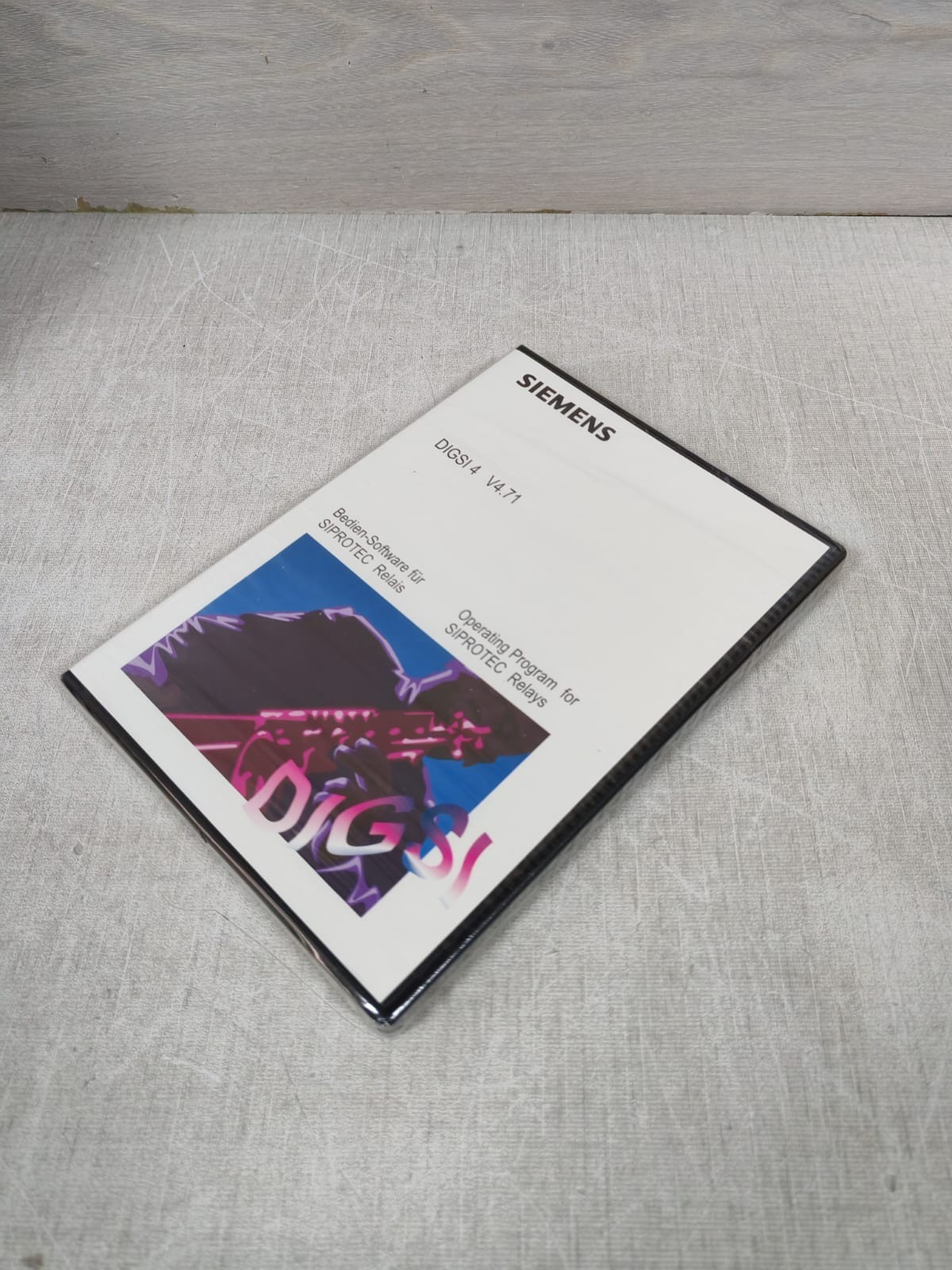 SIEMENS DIGSI4 V4.71 7XS5400-0AA00 BASIS CD-VERSION OPERATIING PROG.FOR SIPROTEC