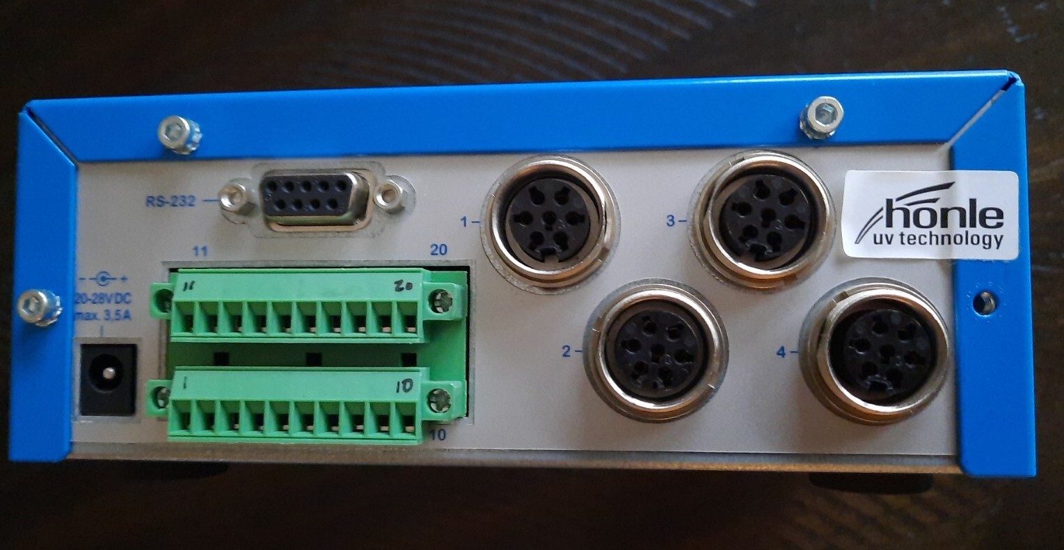 Honle Bluepoint-LED Eco. UV Adhesive Light Curing Controller.