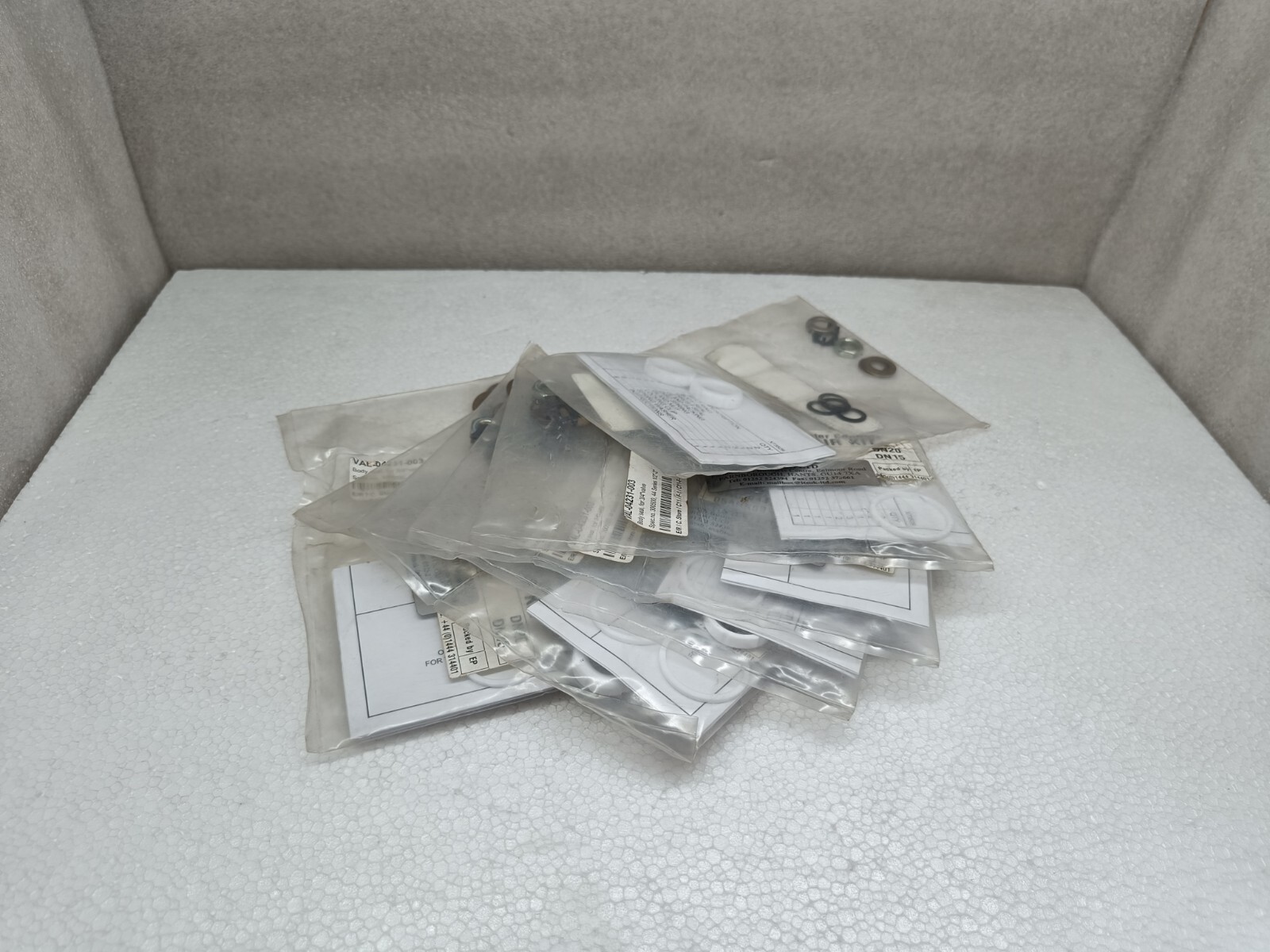 LOT OF 6 WORCSETER CONTROLS 07ARK44-TT DN 20 / 05ARK59-TT DN 15 REPAIR KIT