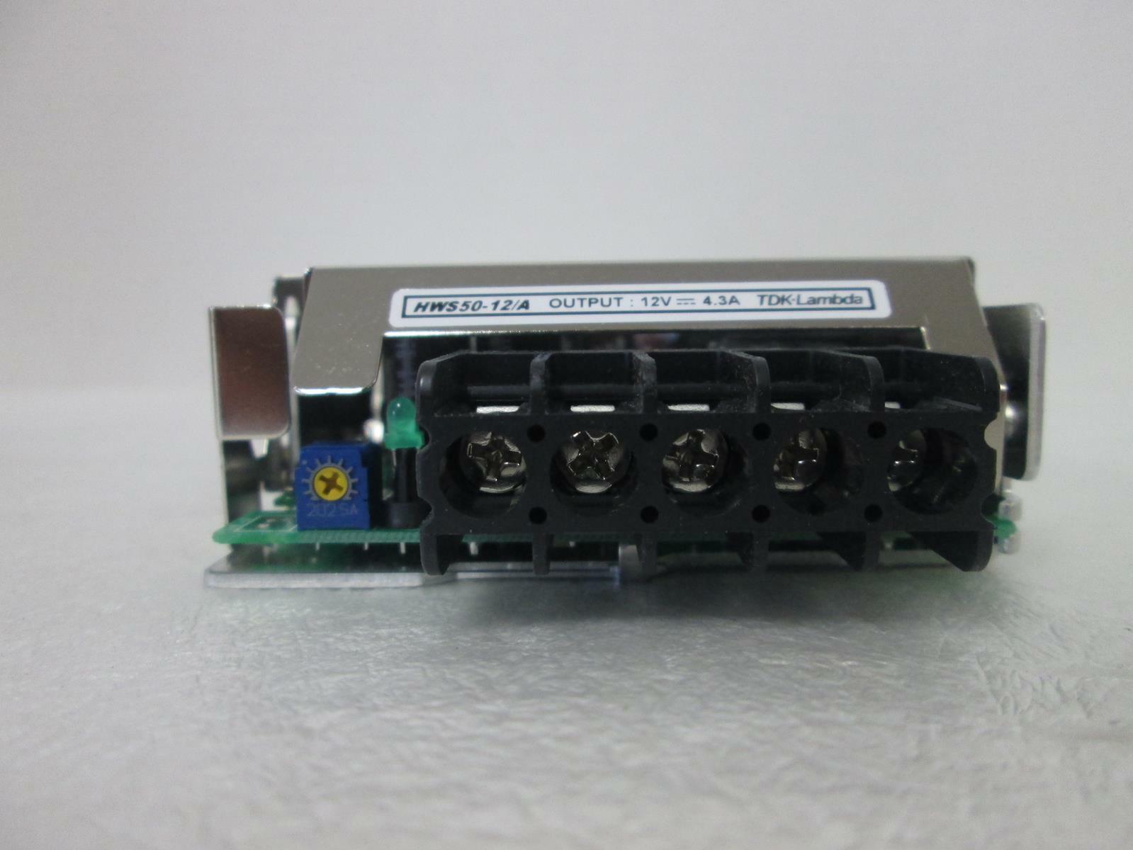 DENSEI-LAMBDA HWS15-150/A POWER SUPPLY 12V 4.3A 240VAC 60Hz