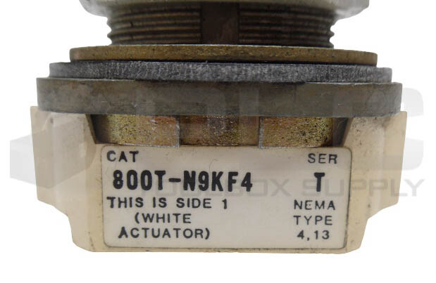 ALLEN BRADLEY 800T-N9KF4 SER T 4 POSITION SELECTOR SWITCH NEMA TYPE 4,13