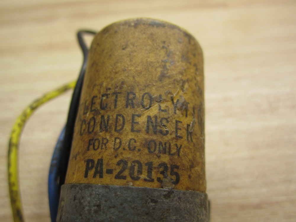 Part PA-20135 Capacitor