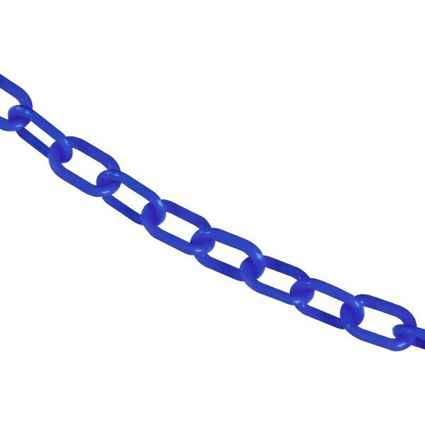 Mr. Chain 1″ x 50′ Blue Plastic Safety C