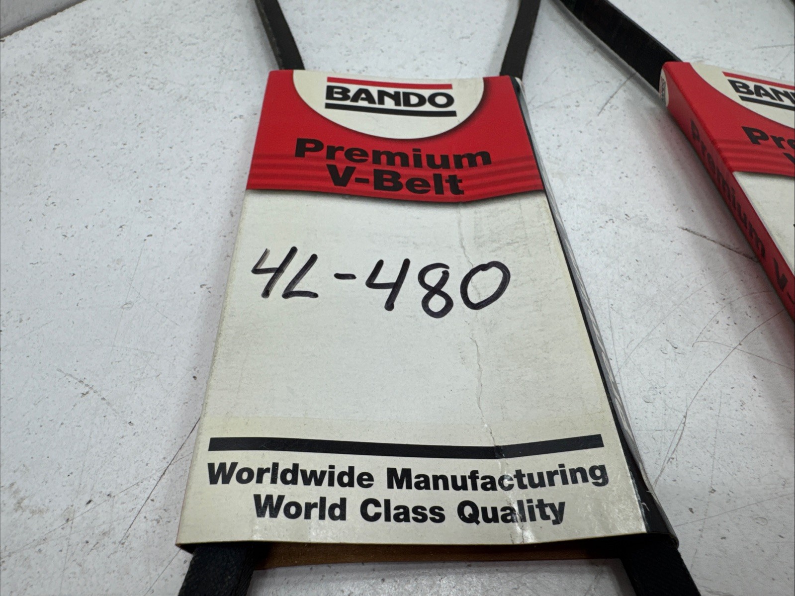 (Qty.4) Bando Duraflex GL 4L480 , 4L-480 , 4L 480 Standard V-belt