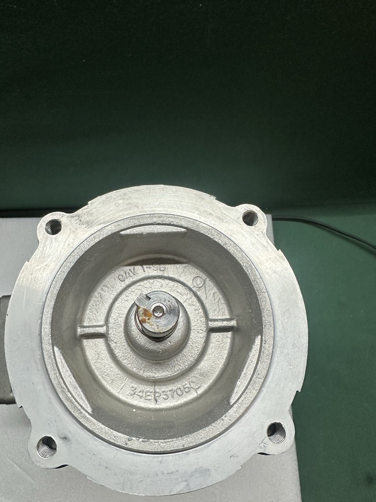 BALDOR Electric Motor, 1 HP, 230/460V, 3 Phase, 3450 RPM, 56J, JM7013, Haz. Loc.