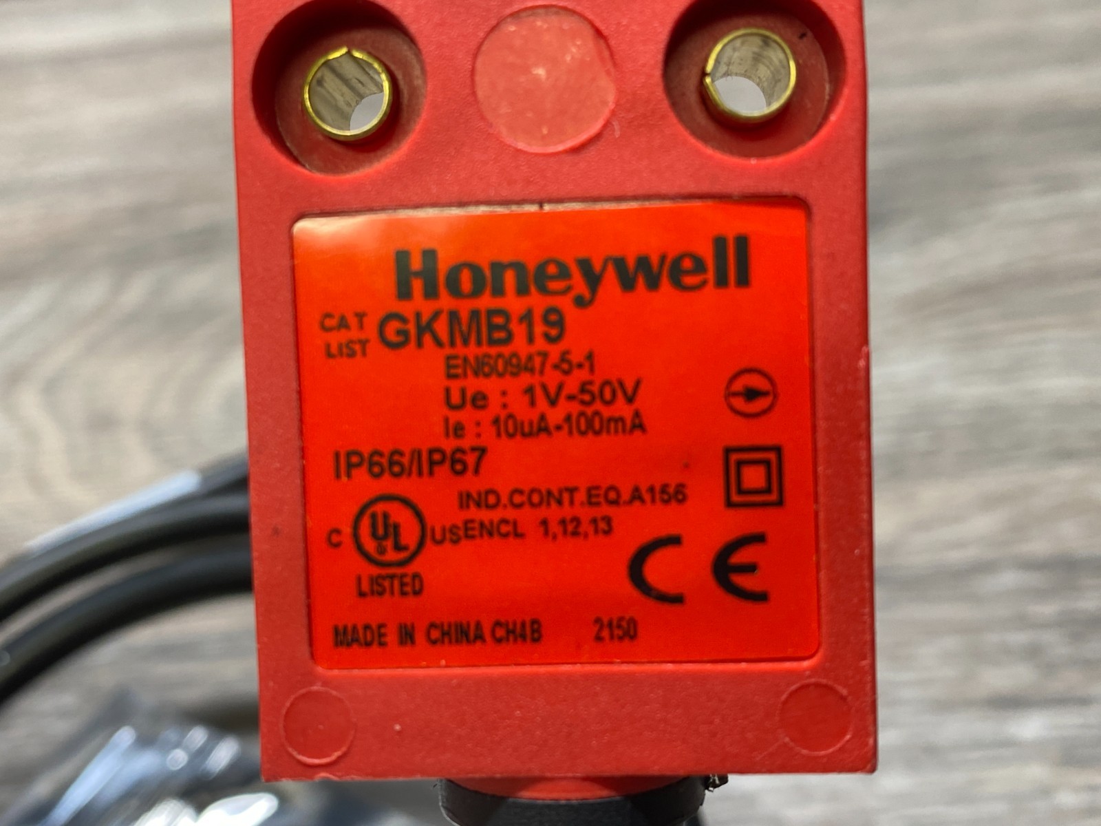 Honeywell GKMB19 Keylock Safety switch
