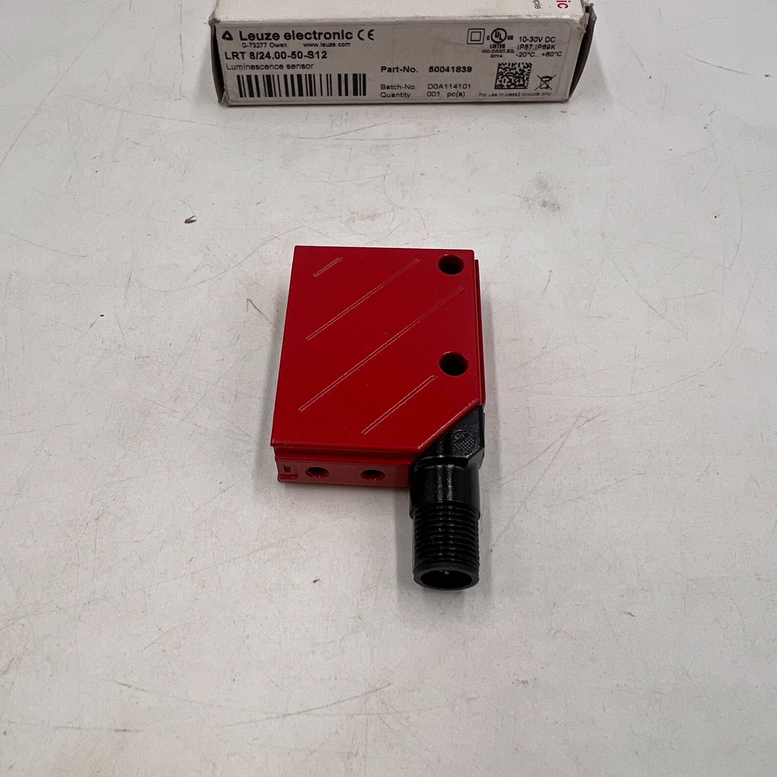 Leuze Electronics LRT-8/24.00-50-S12 NEW Luminescence sensor 50041839