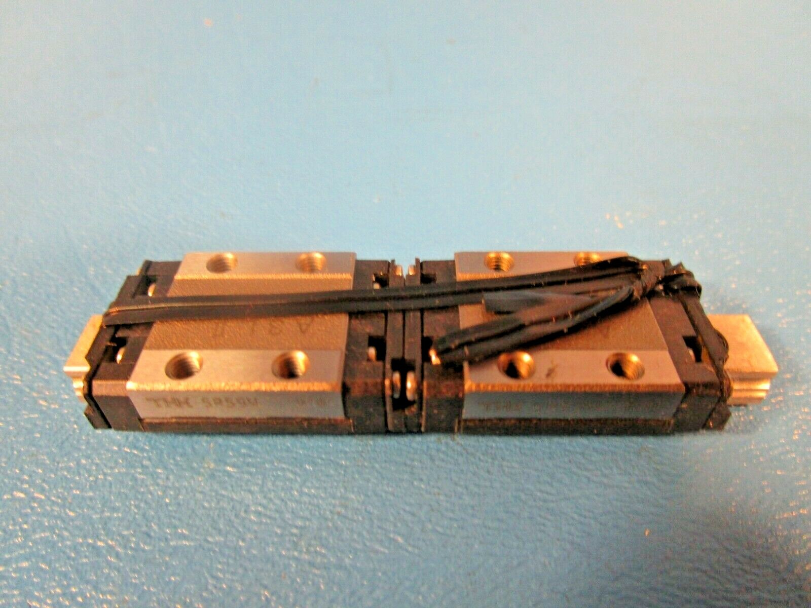 THK, 2SRS9MUUC1 + 75LPM, TWO SRS9M Linear Guide Blocks on a 75mm Rail