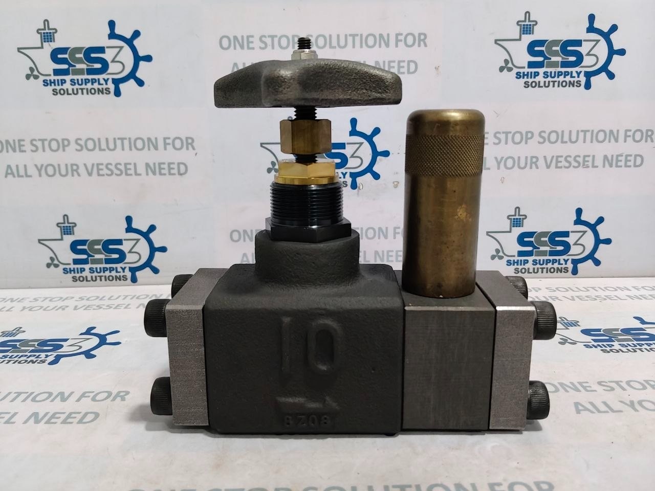 Hirose HF-4211-K-10-23-631 Hydraulic Valve Manifold Mount W/Handwheel