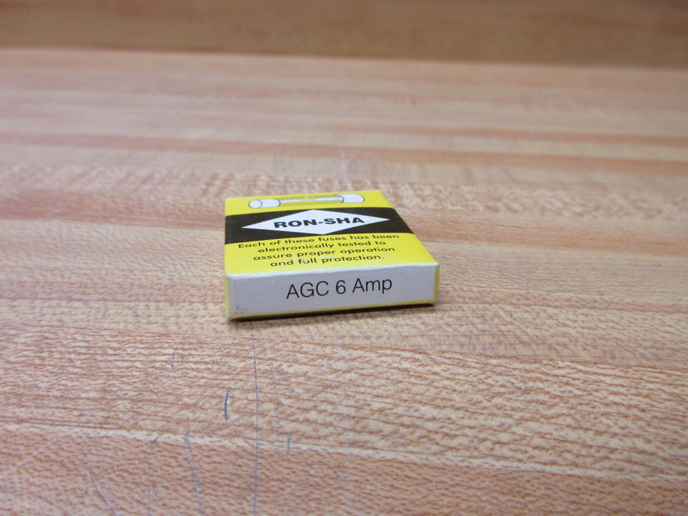 Ron-Sha AGC-6 Fuse Cross Ref 4XH47 Fine Wire Element (Pack of 5)
