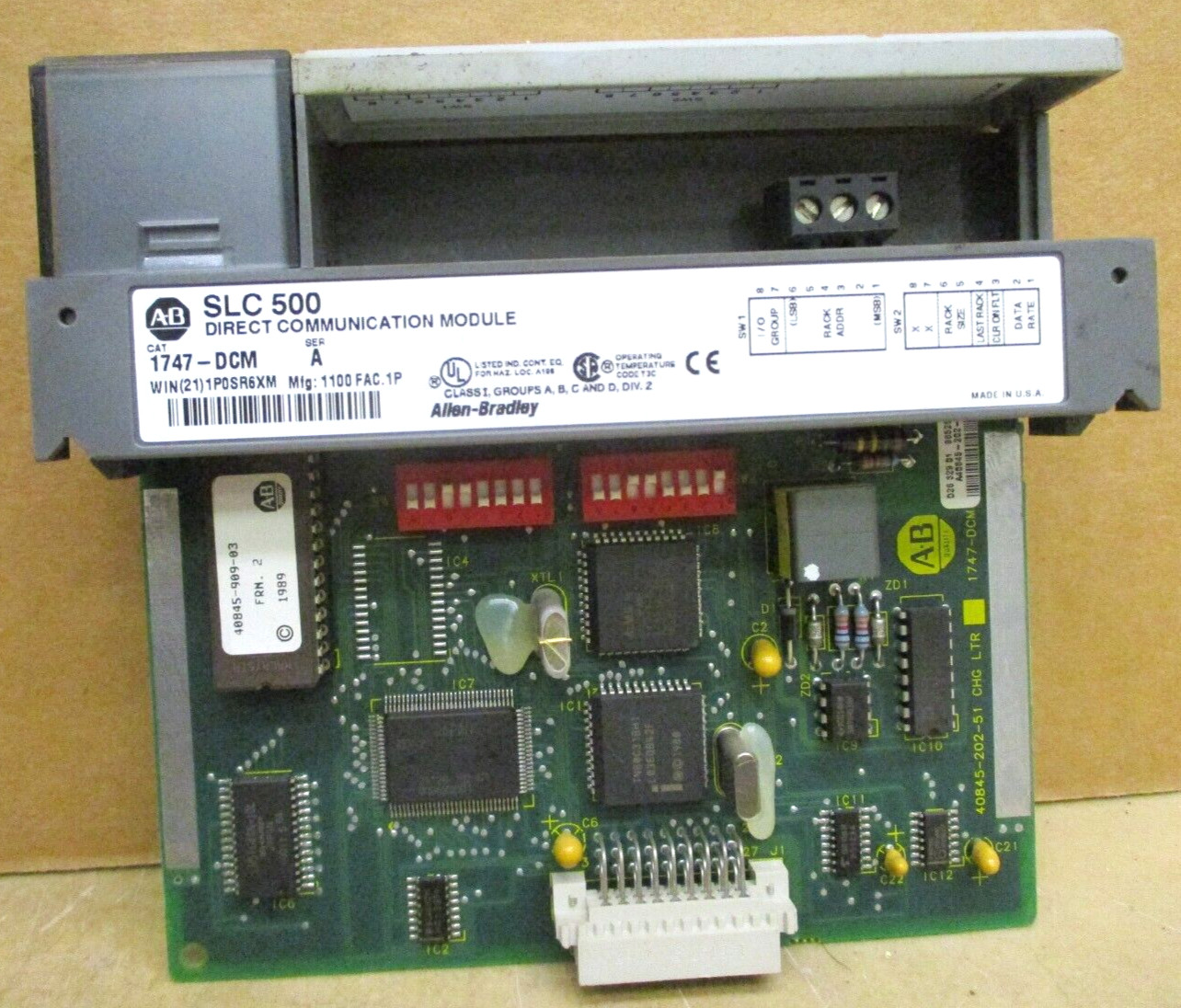 Allen-Bradley SLC 500 1746-P3 1747-DCM 1747-SDN 1746-IB16 1746-OW16 48688GN