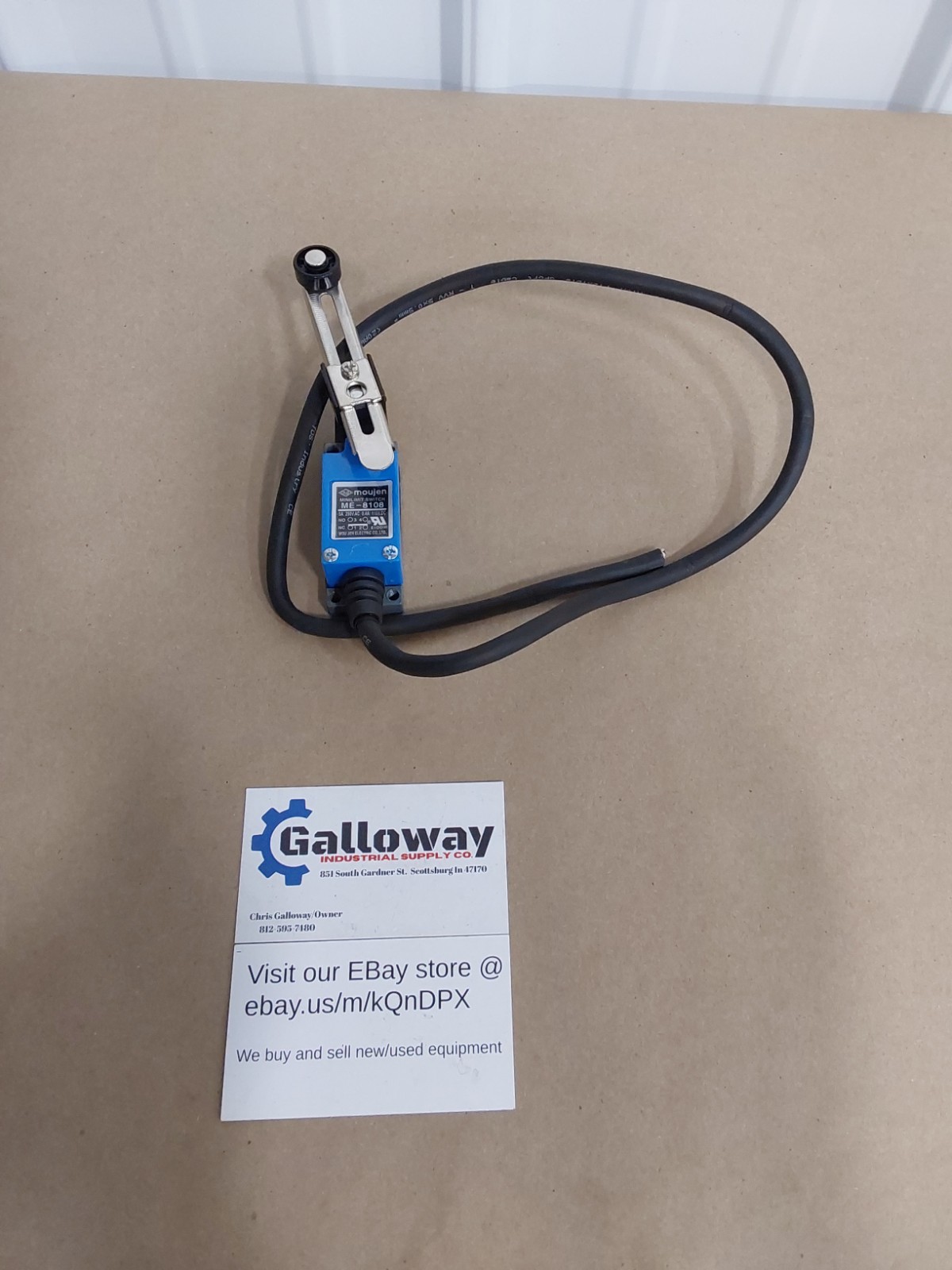 MOUJEN SWITCH MOMENTARY LIMIT SWITCH ME-8108