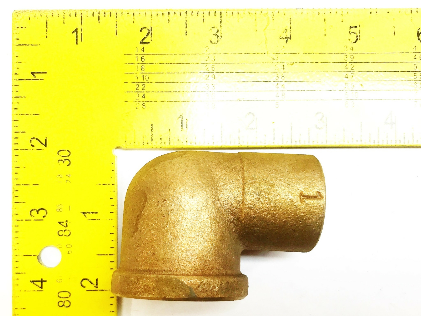 Nibco Bronze 1″ Female x 1″ Sweat 90 Degree Elbow [Lot of 2] NOS