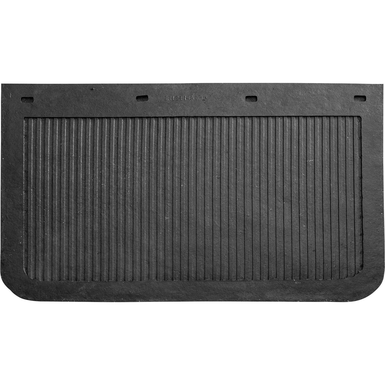 Buyers Products Heavy-Duty Rubber Semi-Truck Mud Flaps Pair 24in.W x 14in.L