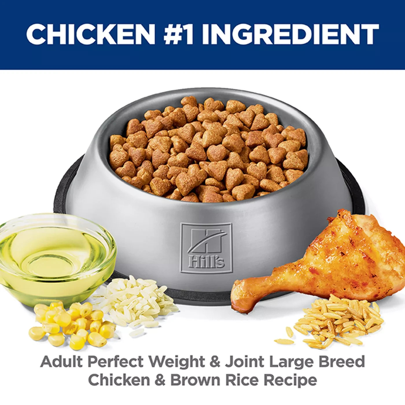 Hill’s Science Diet Perfect Weight + Joint Support Chicken Dry Dog Food, 25lb