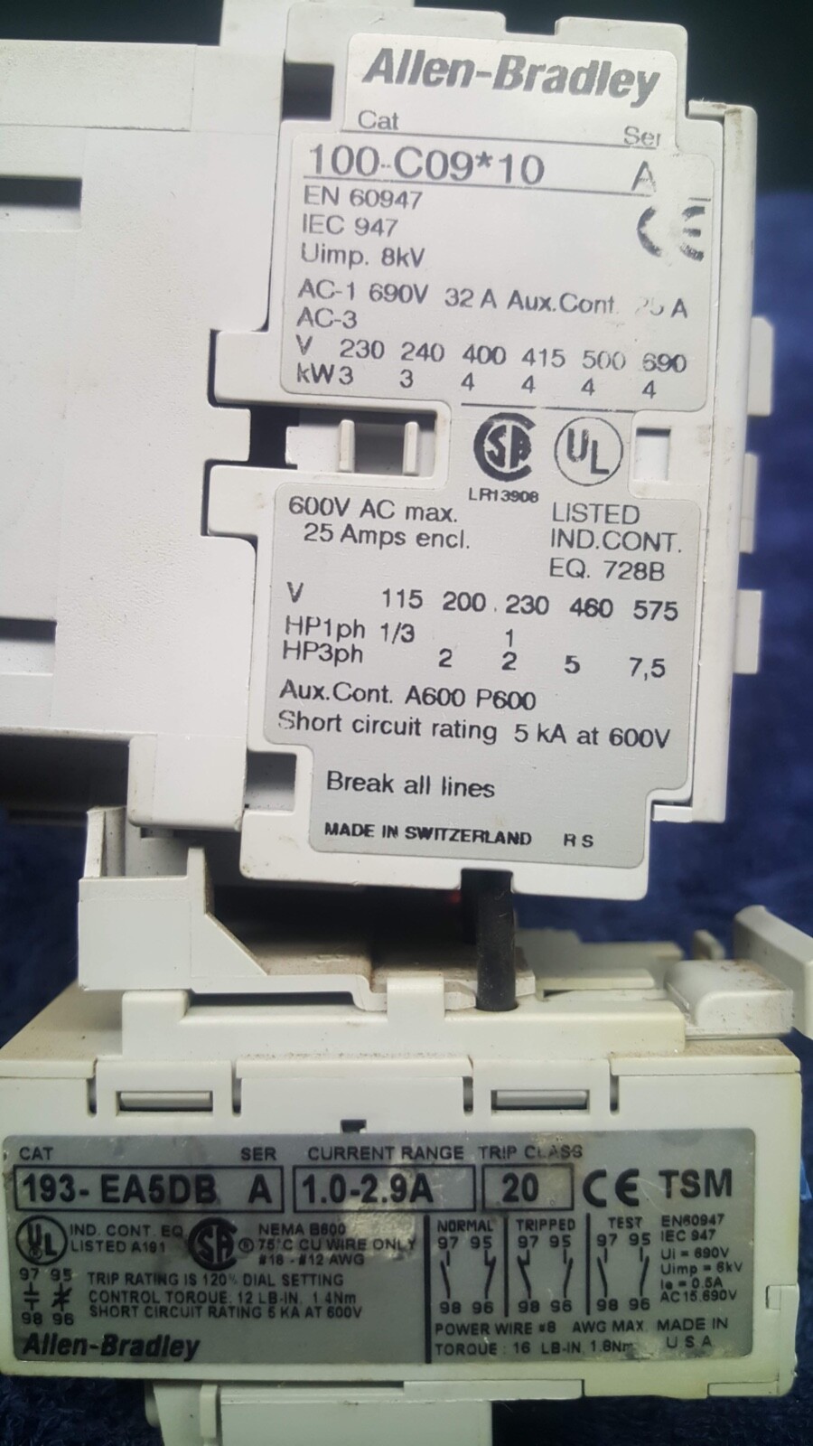 Allen-Bradley-100-C09*10-A/193-EA5DB-A