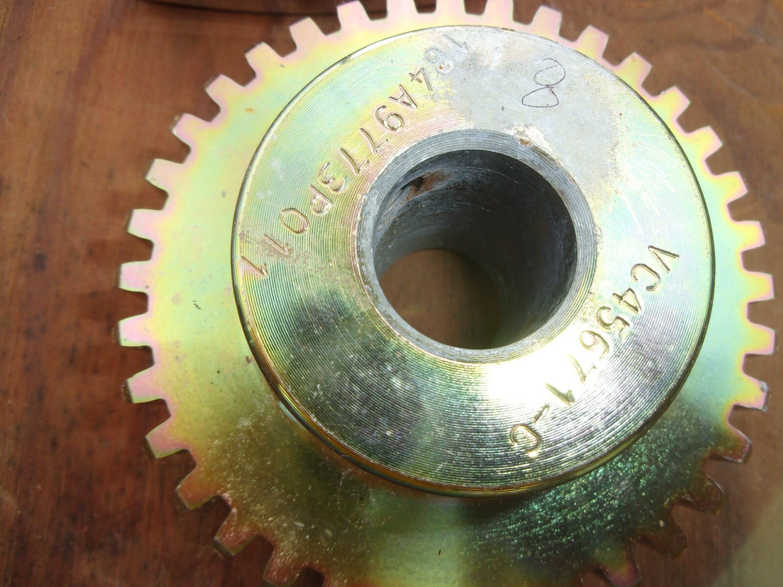 Spur Gear 36 Tooth 3 3/4″ 7/8 Bore 1″ Wide Machine Drive Lathe Equipment Steel