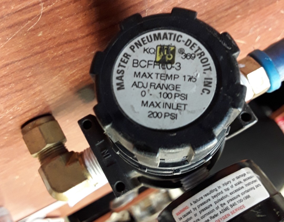 Master Pneumatics Regulator BCFR60-3