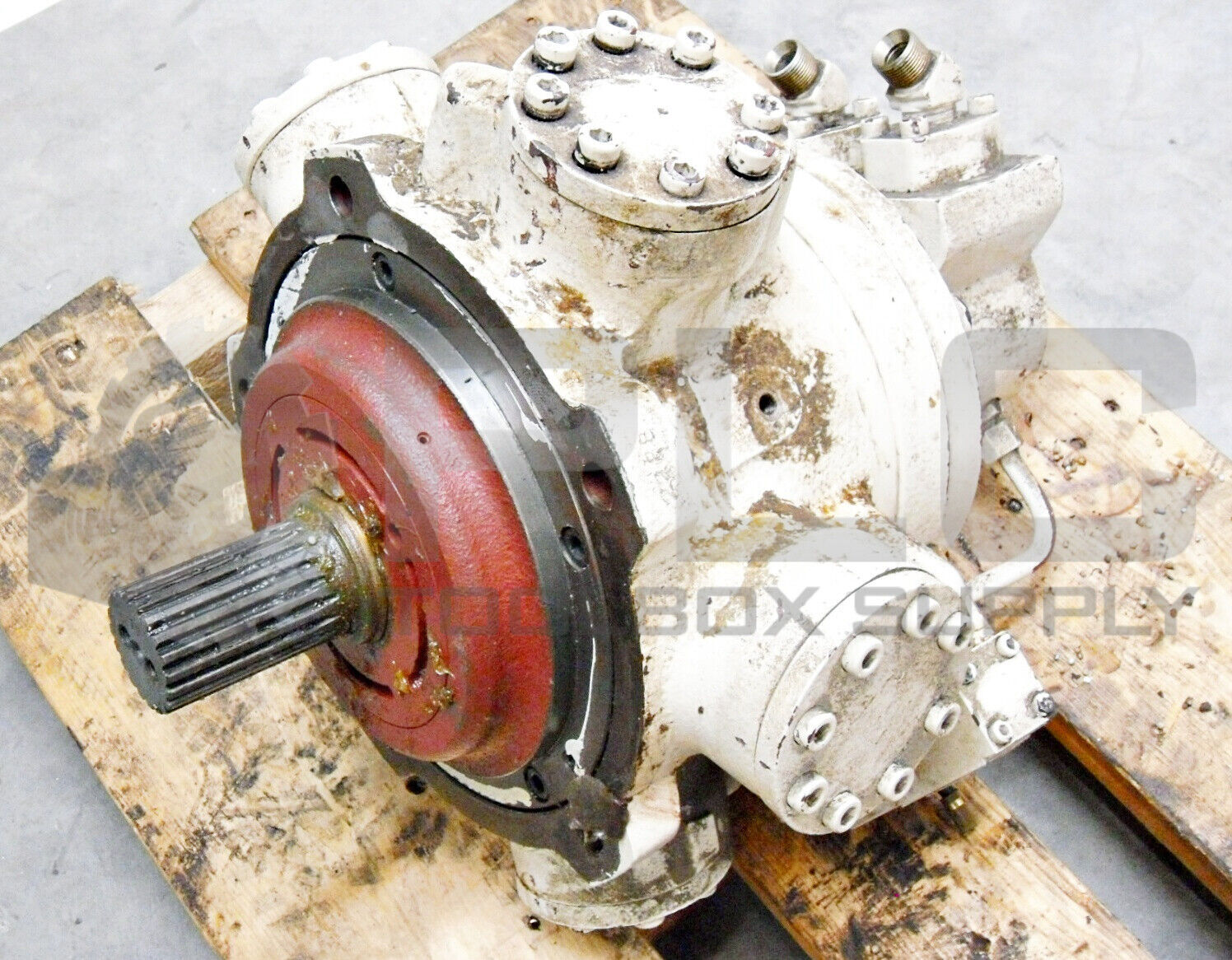 KAYABA JOBAN MRH2-750-19-XWM-1 HYDRAULIC MOTOR / DGM-AB-02D *FOR PARTS/REPAIR