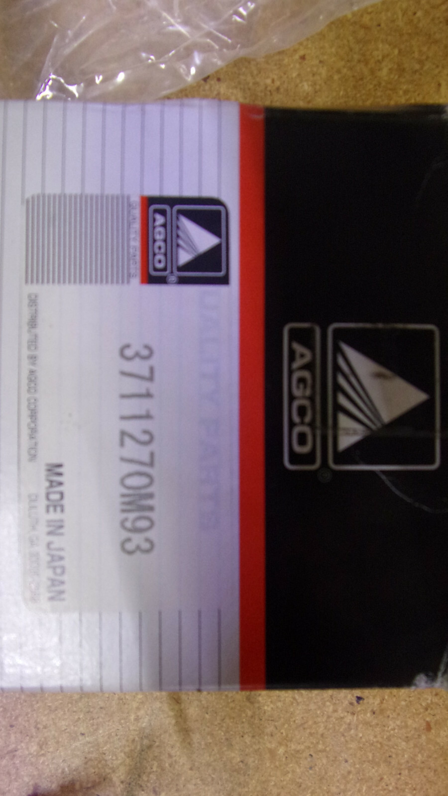 AGCO 3711270M93 MASSEY FERGUSON CYLINDER-BLOCK GEAR