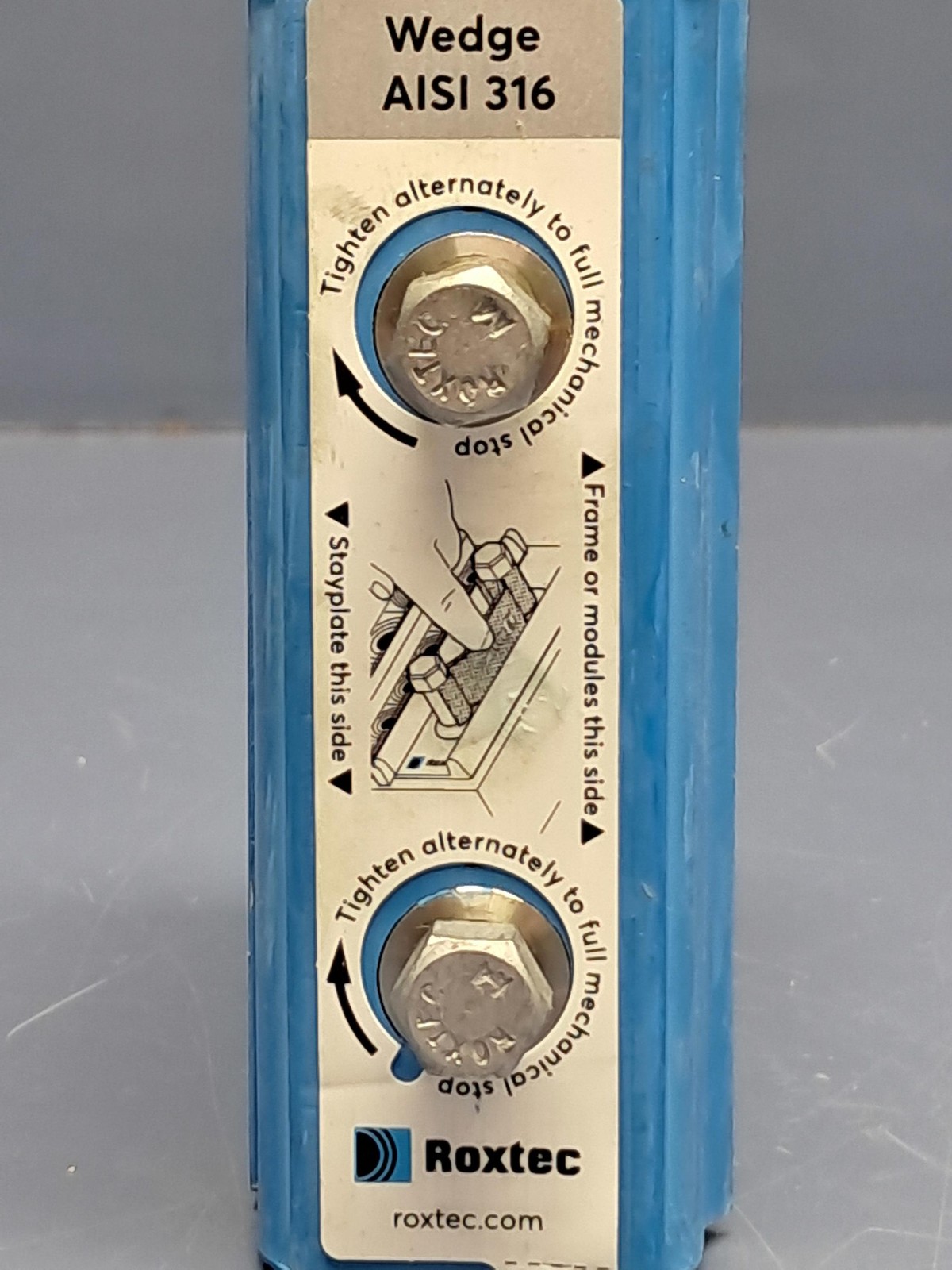 Roxtec Expansion Wedge 120 ES AISI316 Compression Unit w/Lubricant AISI 316