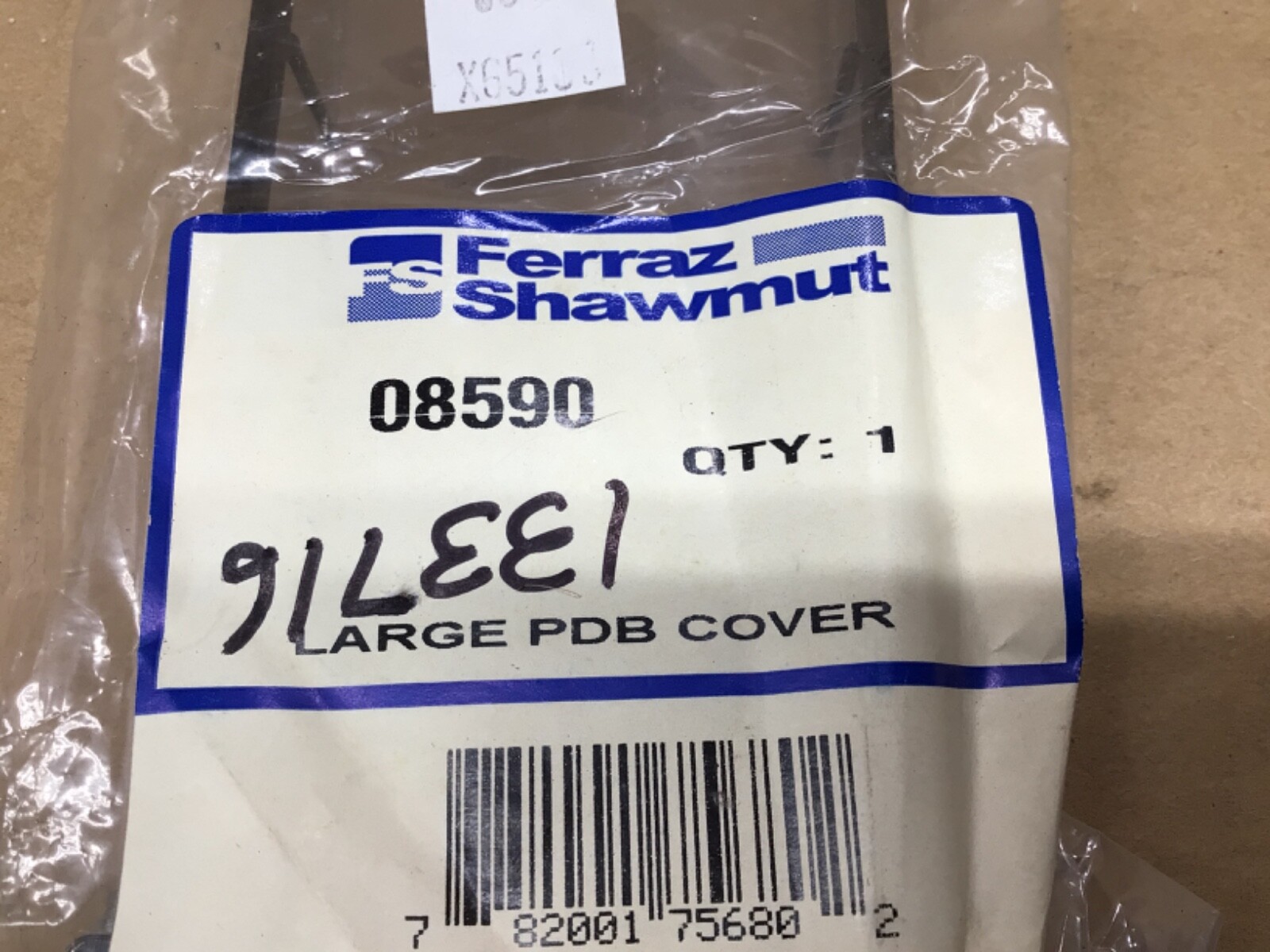 08590 Ferraz Shawmut Large PDB Cover #4077K23IAC