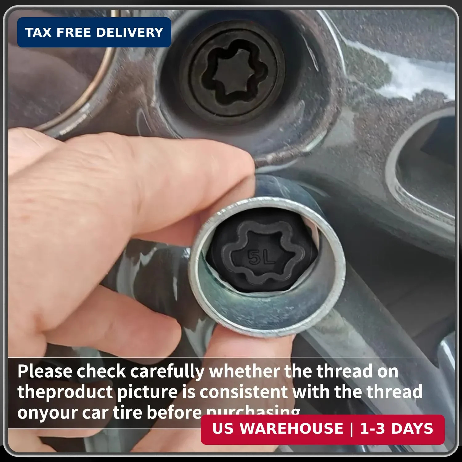 12PCS Wheel Locking Nut Key Kit Compatible with Mercedes Benz | Wheel Lock Nut S