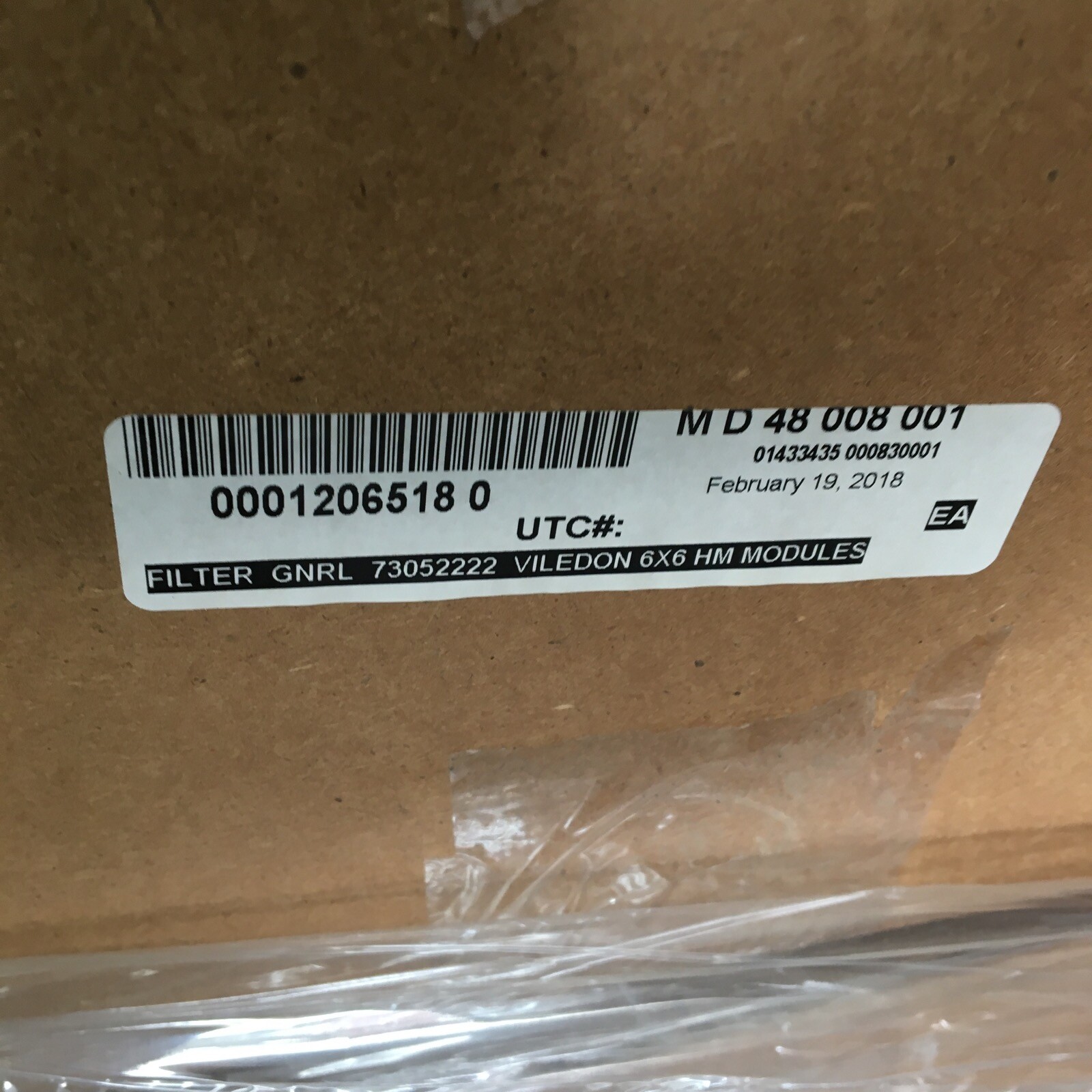 FREUDENBERG 73052222 VILEDON HM MODULE 6X6 FILTER SHIPPING AVAILABLE