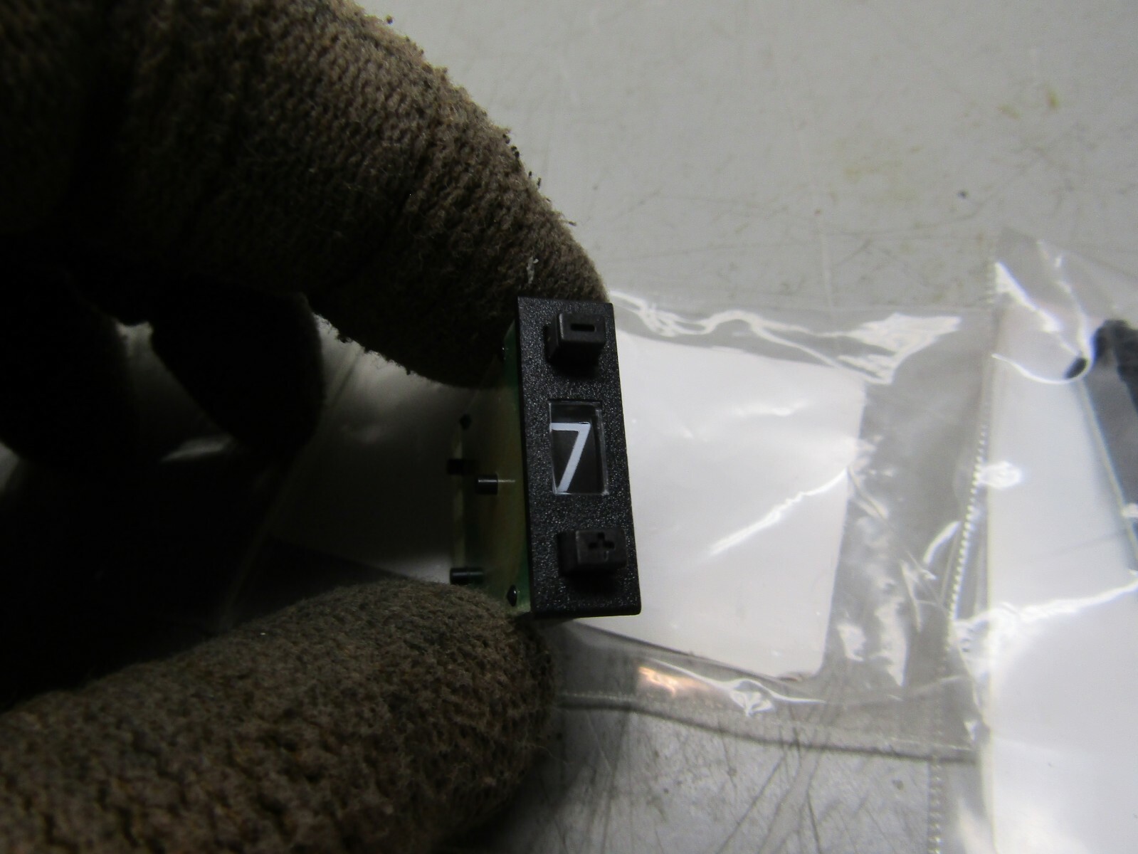 Cherry 0952P Single Digit Switch Lot of 4!
