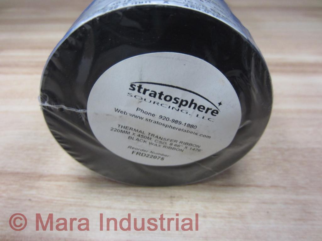 IImak FRD22075 Black Wax Ribbon (Pack of 3)