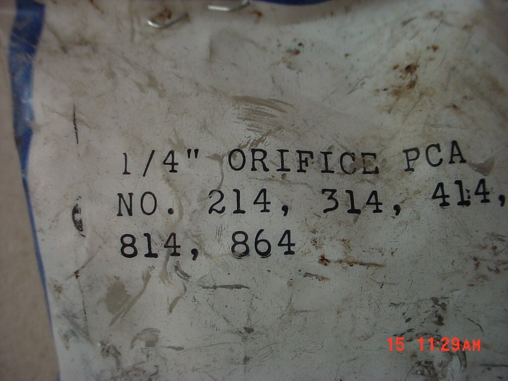 Armstrong Pressure Change Assembly 1/4″ Orifice Mech Less Bkt 250 max PSI