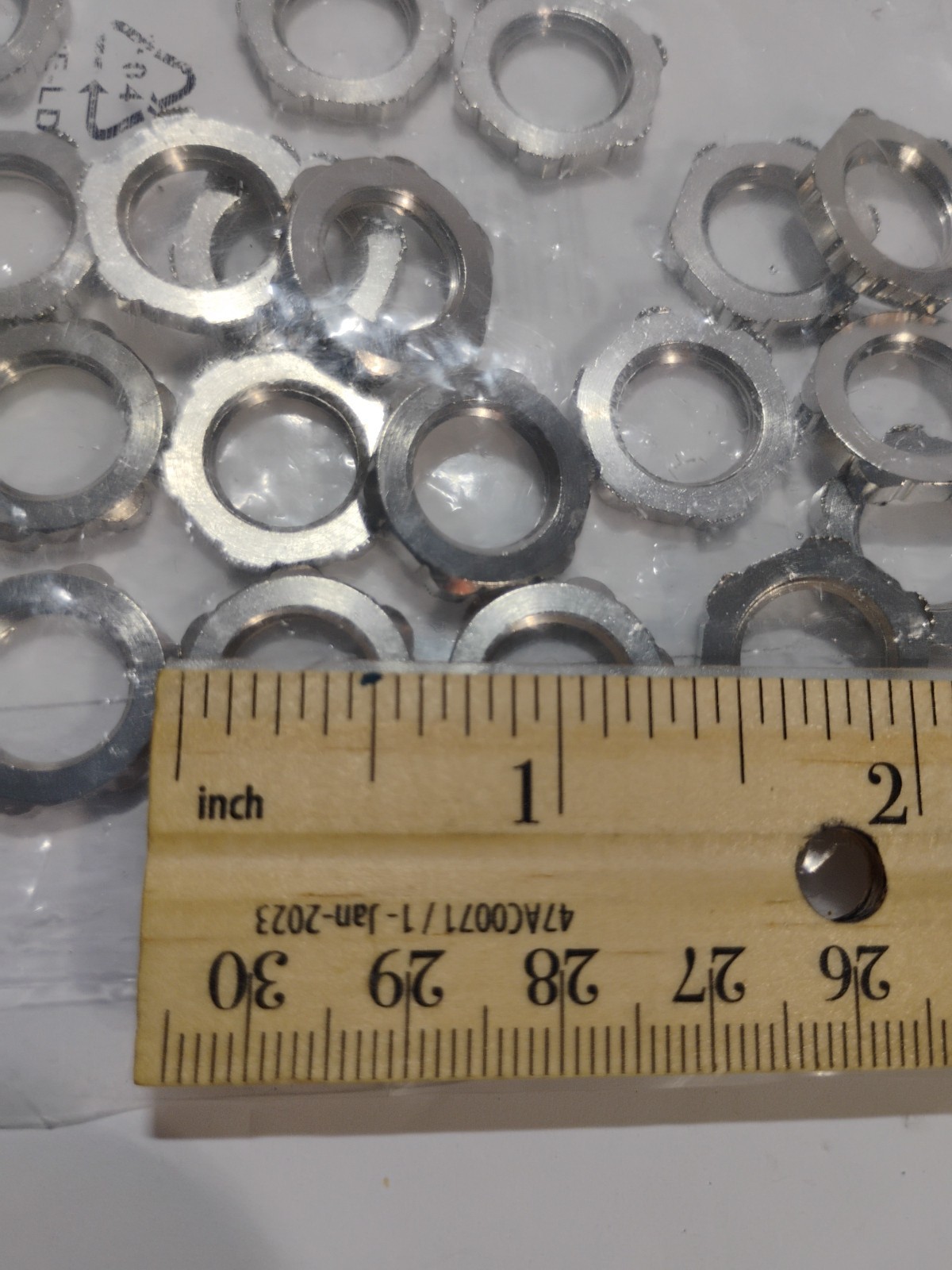 PFLITSCH M12 x 1.5 Lock Nut Art. Nr. GMM 212/7 PA , 50 Pack, EN 60423 Compliant