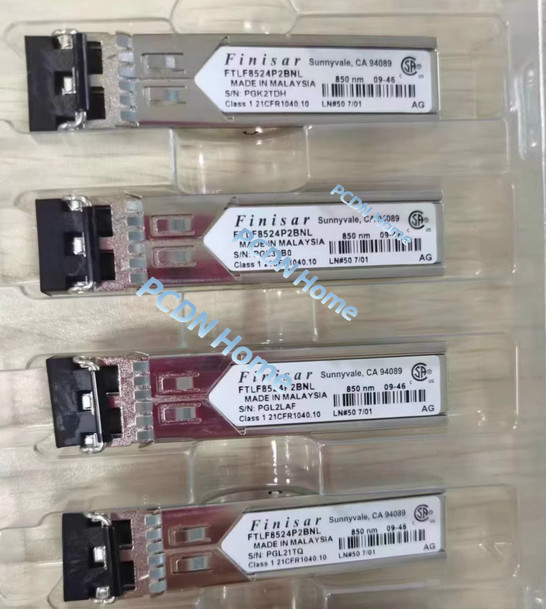 1Pcs Finisar FTLF8524P2BNL 4G 850nm 500m Multimode SFP Transceiver Original.