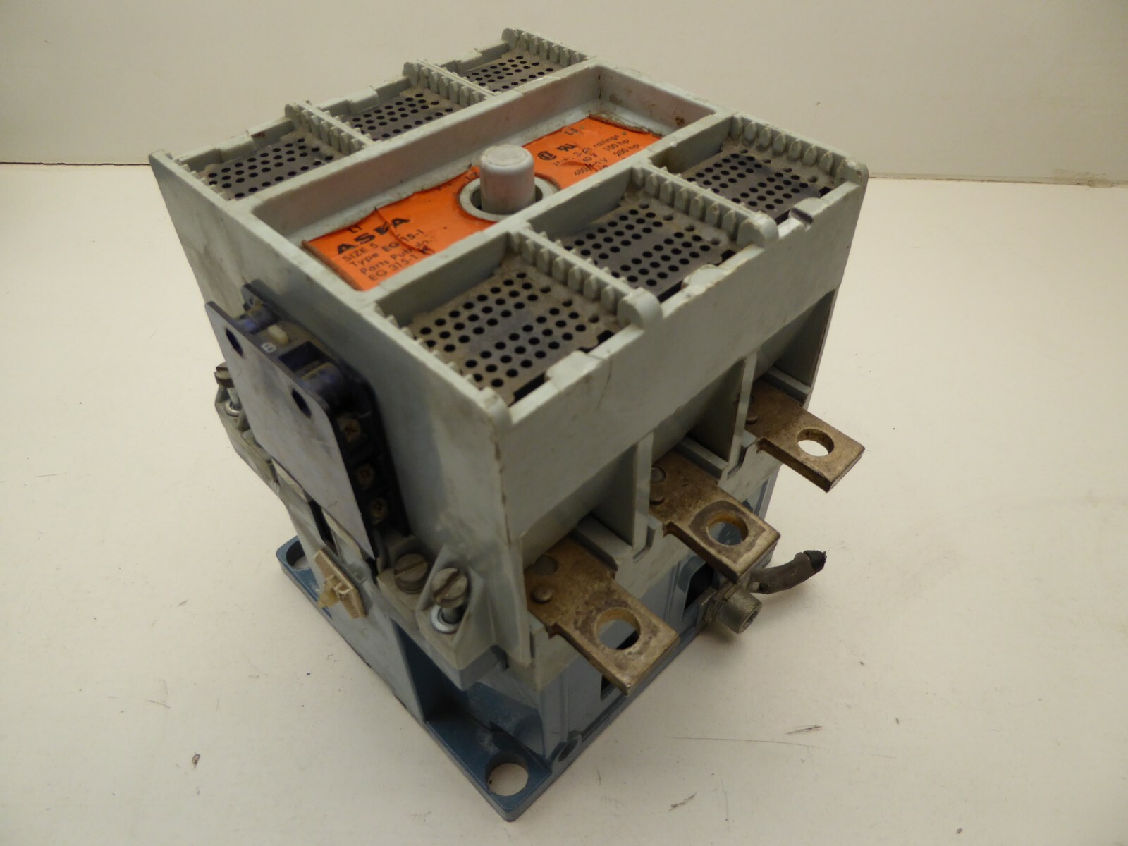 Asea EG 315-1 Nema Size 5 270 Amp 600vac 200hp EG315 120V Coil