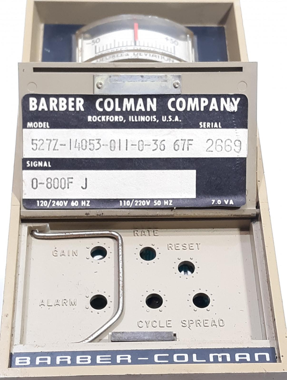 Barber-Colman 5272-14053-011-0-36 67F 2669 520 Solid State Controller 120/240V