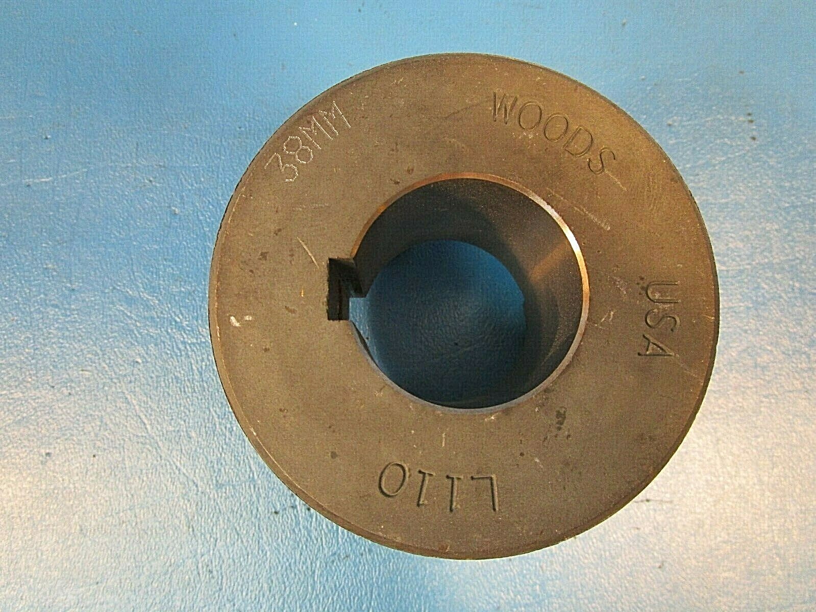Woods L110 38mm Bore, Jaw Coupling, 38mm Hub