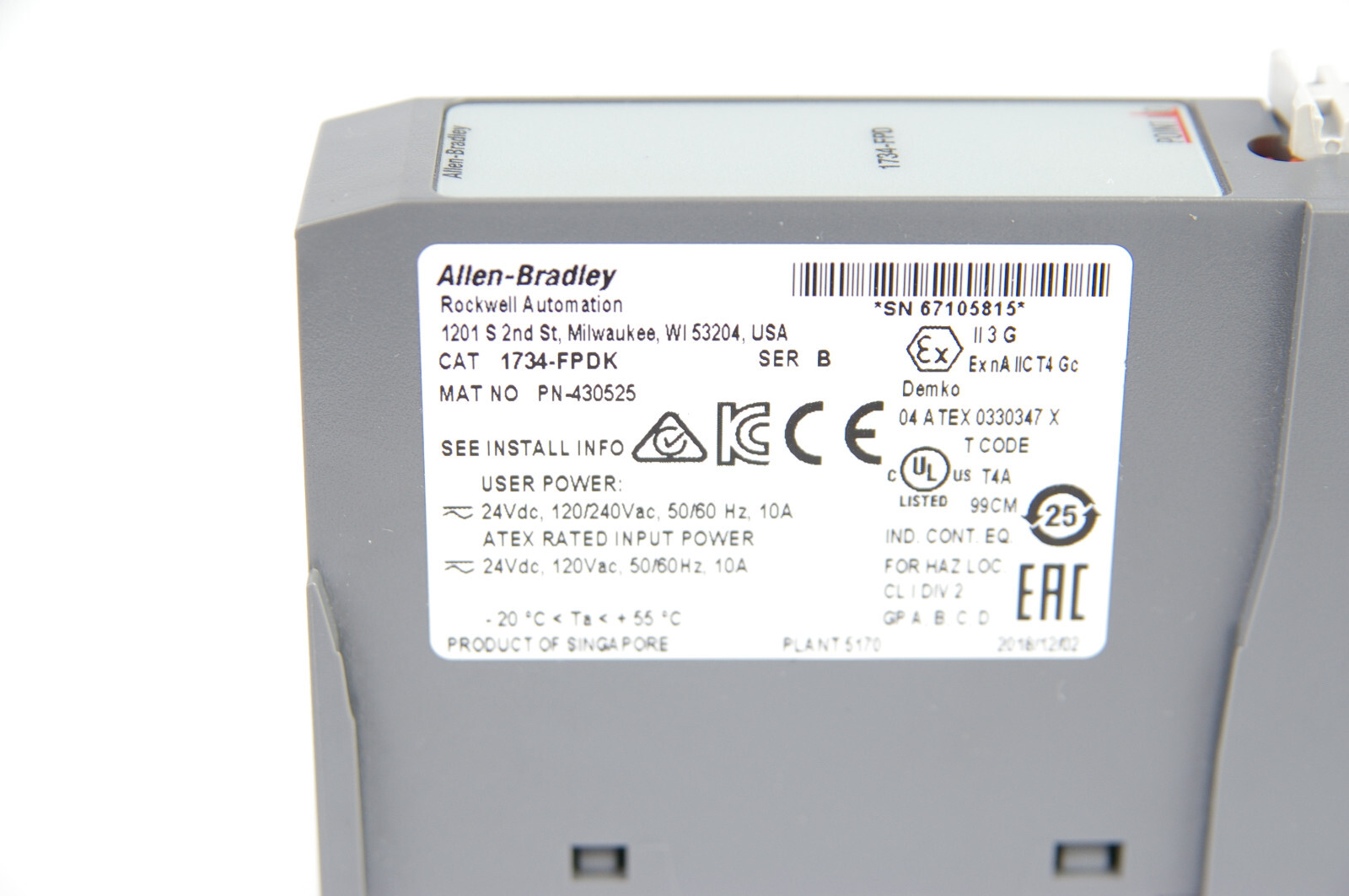 Allen-Bradley 1734-FPDK Module